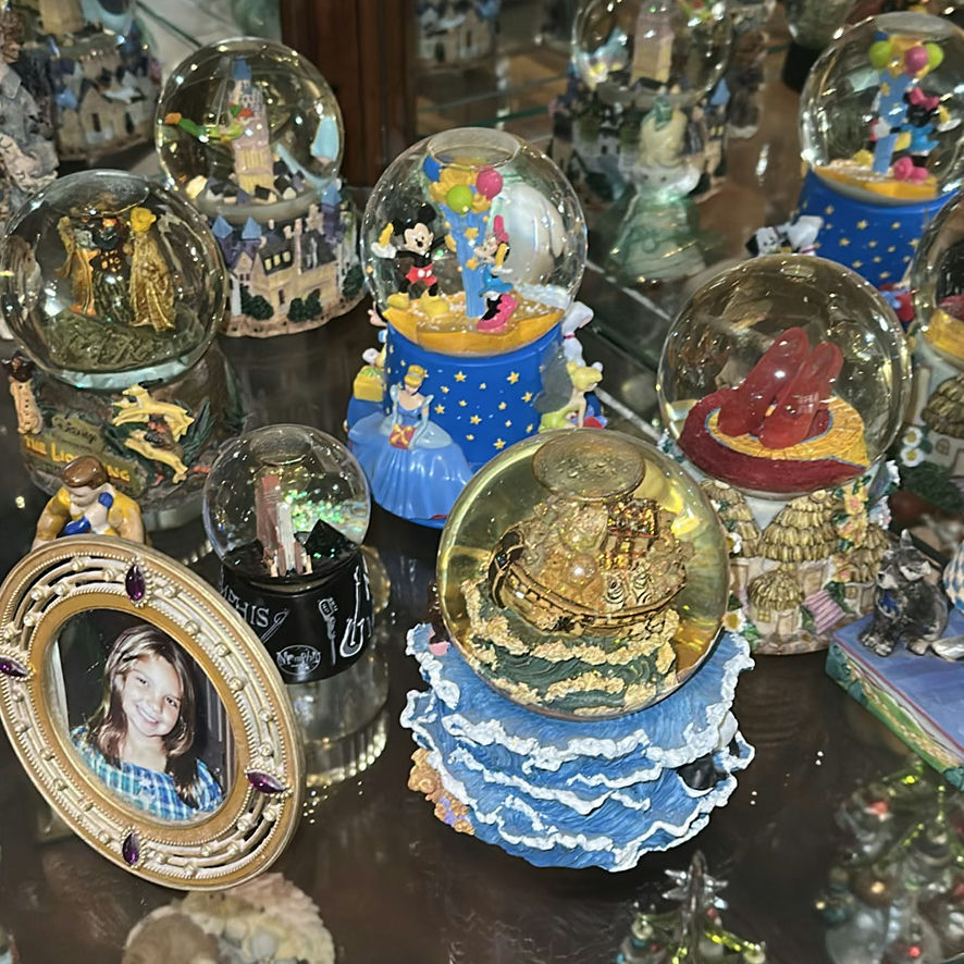 Collection of Decorative Snow Globes and Figurines - image 2 of 6