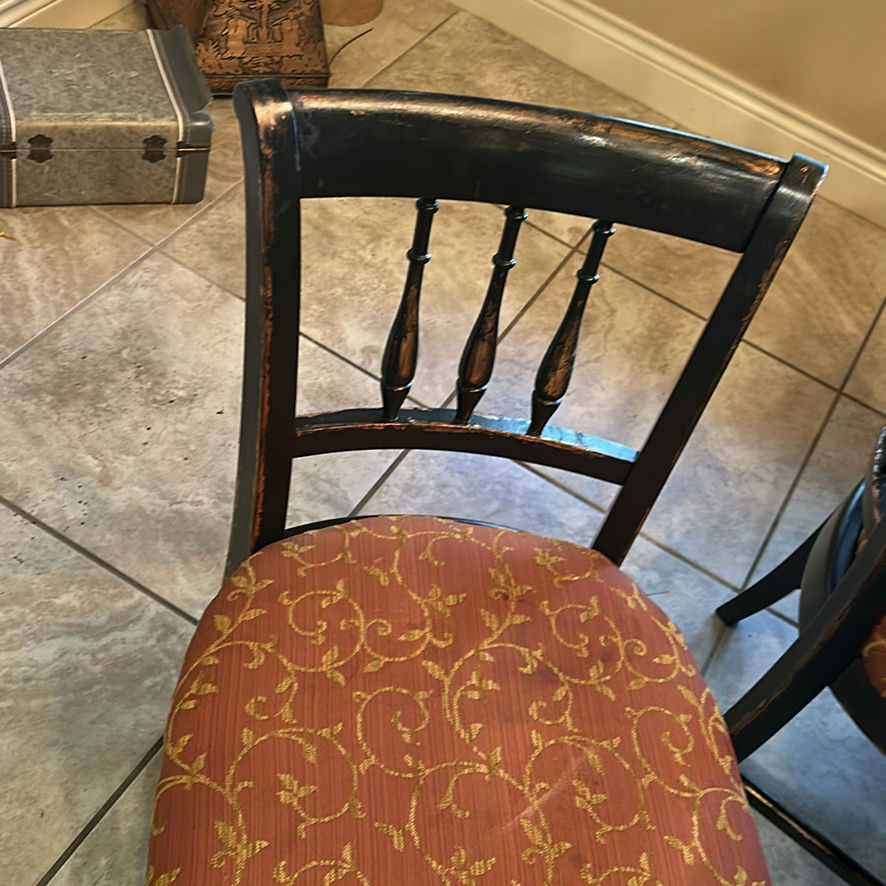 Wood Dining Table and Matching Chairs - image 5 of 6