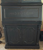 Black Display Cabinet and Decorative Metal Pitchers - thumbnail 5 of 7