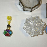 Vintage Decorative Boxes, Glass Containers, and Perfume Bottles - thumbnail 10 of 10