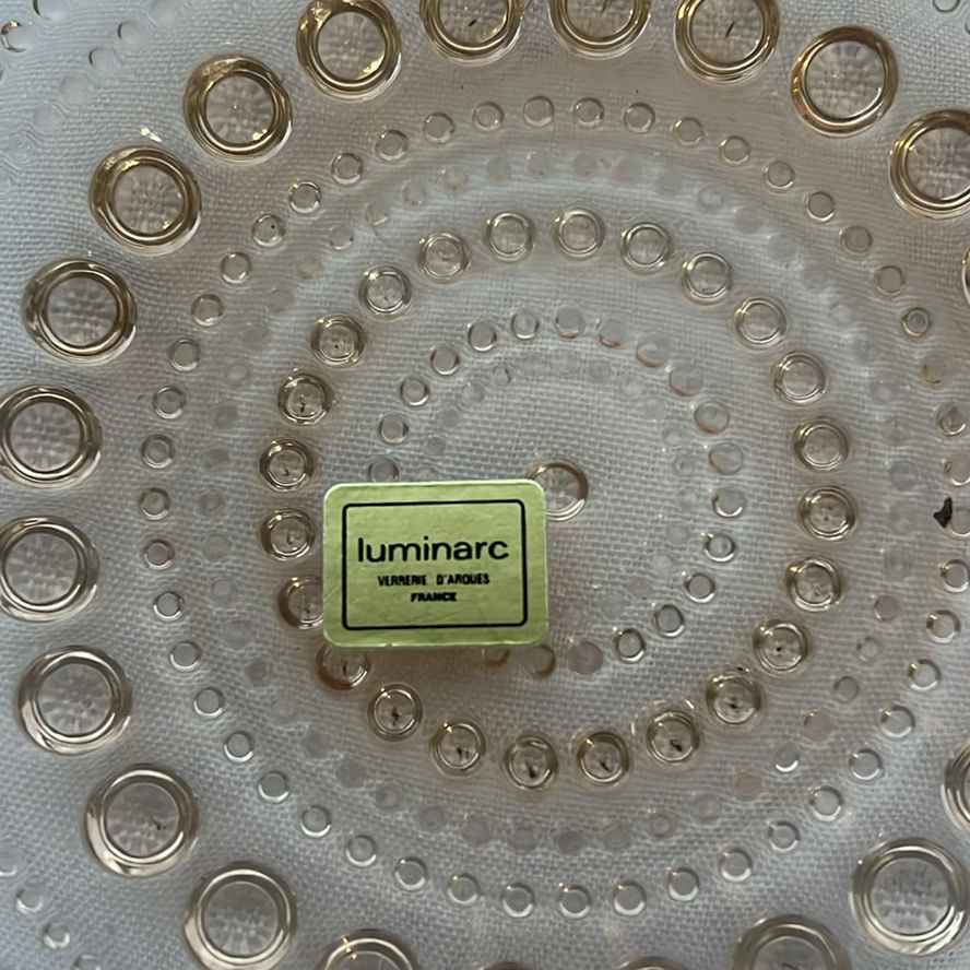 Pink Glass Decorative Tray Set - image 7 of 7