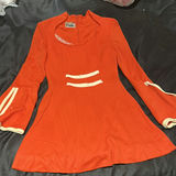Orange Costume Clothing Set with Vest, Skirt, and Dress - thumbnail 5 of 5