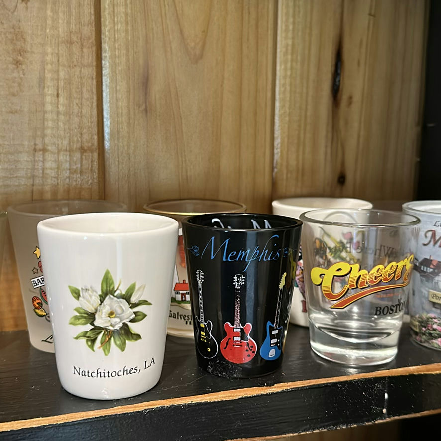 Collection of Souvenir Shot Glasses and Small Cups - image 6 of 10