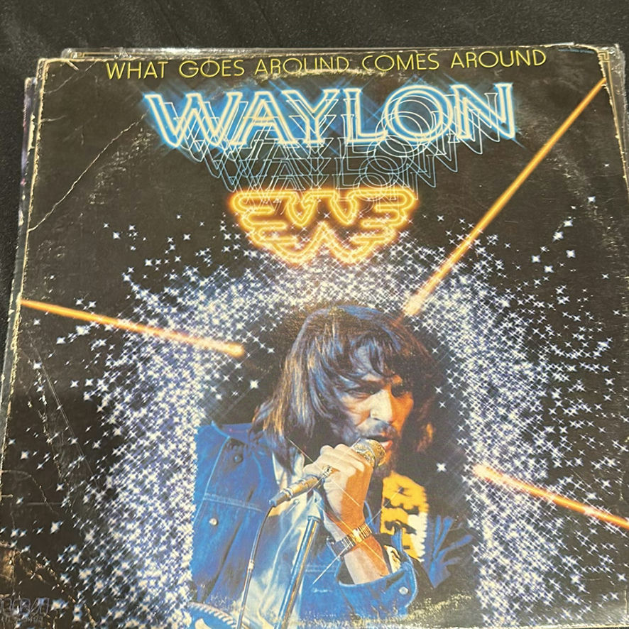 Country and Rock Vinyl Record Albums by Charley Pride, Mickey Gilley, Kenny Rogers, and Waylon - image 5 of 11