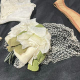 Vintage Fabric Hats and Floral Hair Accessories - thumbnail 5 of 7