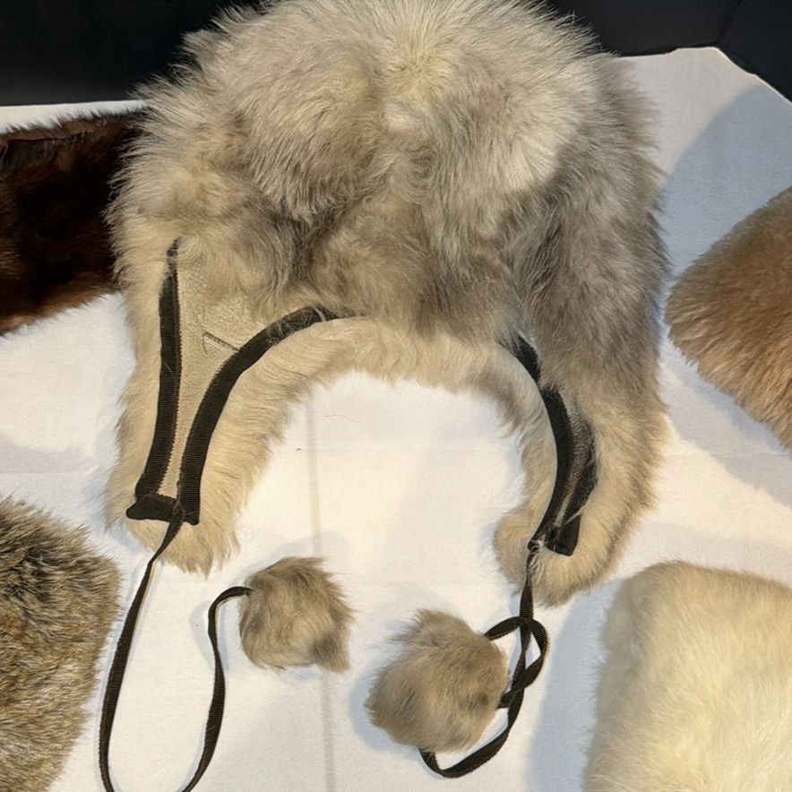 Collection of Fur Hats and Fur Tail Accessory - image 3 of 9