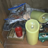 Wood China Cabinet with Tiffany & Co. China, Glassware, and Decorative Items - thumbnail 10 of 16