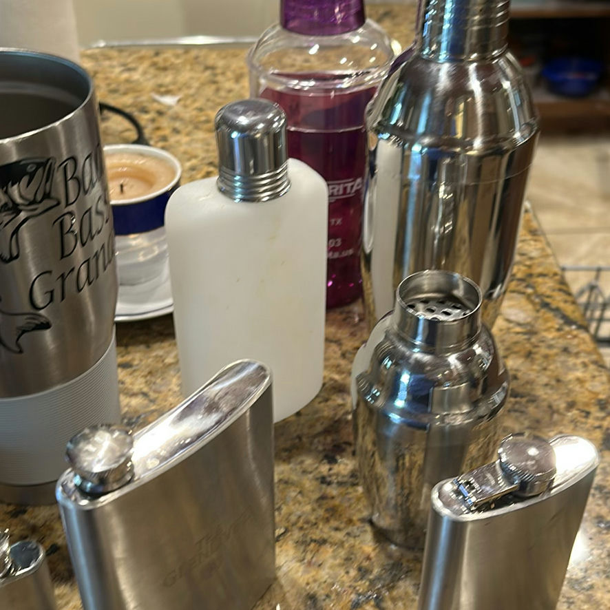 Assorted Drinkware, Barware, and Decorative Items - image 5 of 9