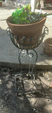 Rustic Bench, Planters, and Garden Decor - thumbnail 2 of 6