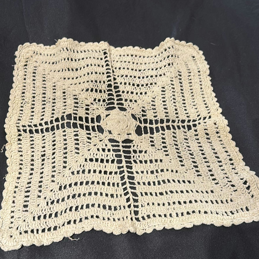 Collection of Vintage Embroidered Linens and Lace Textiles - image 9 of 22