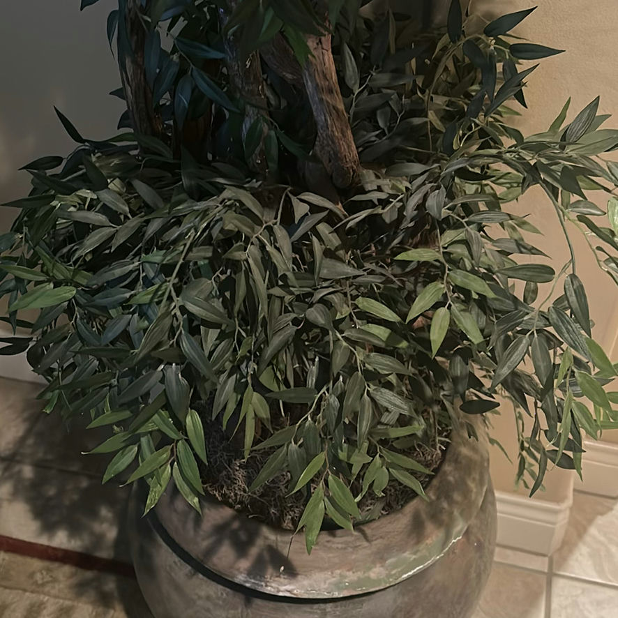 Artificial Potted Tree with Elf Doll Decoration - image 4 of 6