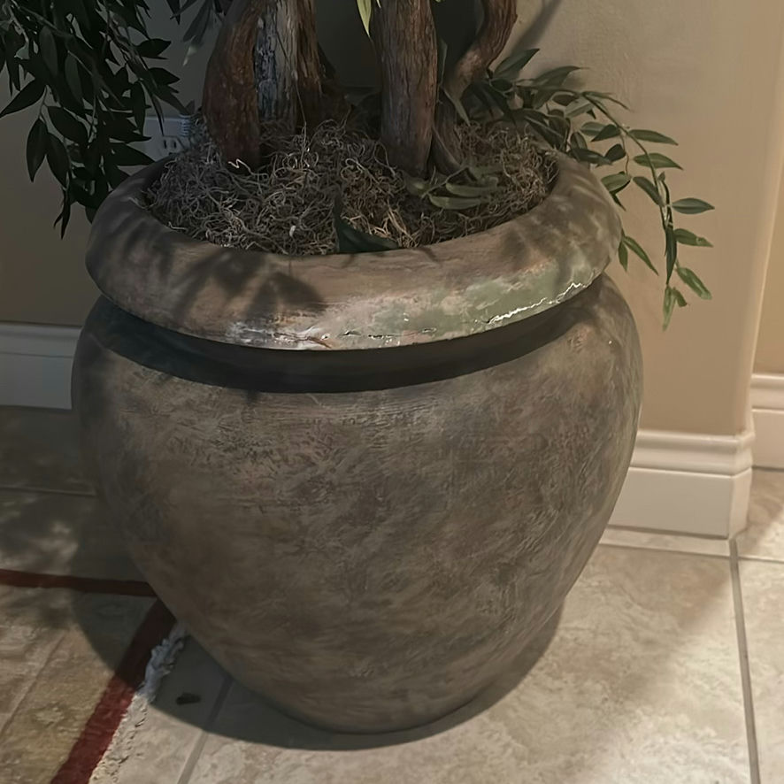 Artificial Potted Tree with Elf Doll Decoration - image 2 of 6
