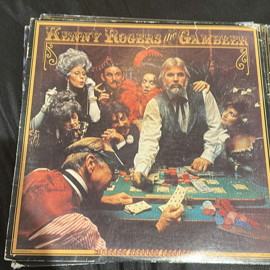Country and Rock Vinyl Record Albums by Charley Pride, Mickey Gilley, Kenny Rogers, and Waylon - image 4 of 11