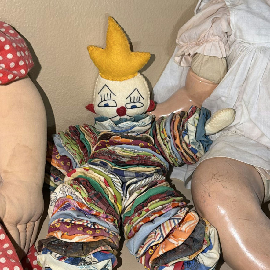 Collection of Vintage Cloth and Porcelain Dolls - image 6 of 8