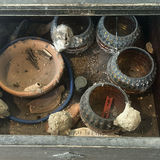 Decorative Ceramic Planters and Glass Candle Holders - thumbnail 4 of 9