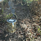 Garden Fountain with Decorative Solar Lantern and Stone Ornament - thumbnail 4 of 5