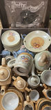 Vintage Floral Ceramic Tea Set and Dishware - thumbnail 1 of 8