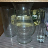 Decorative Vases, Ceramic Jug, Wooden Vase, and Glassware - thumbnail 9 of 14