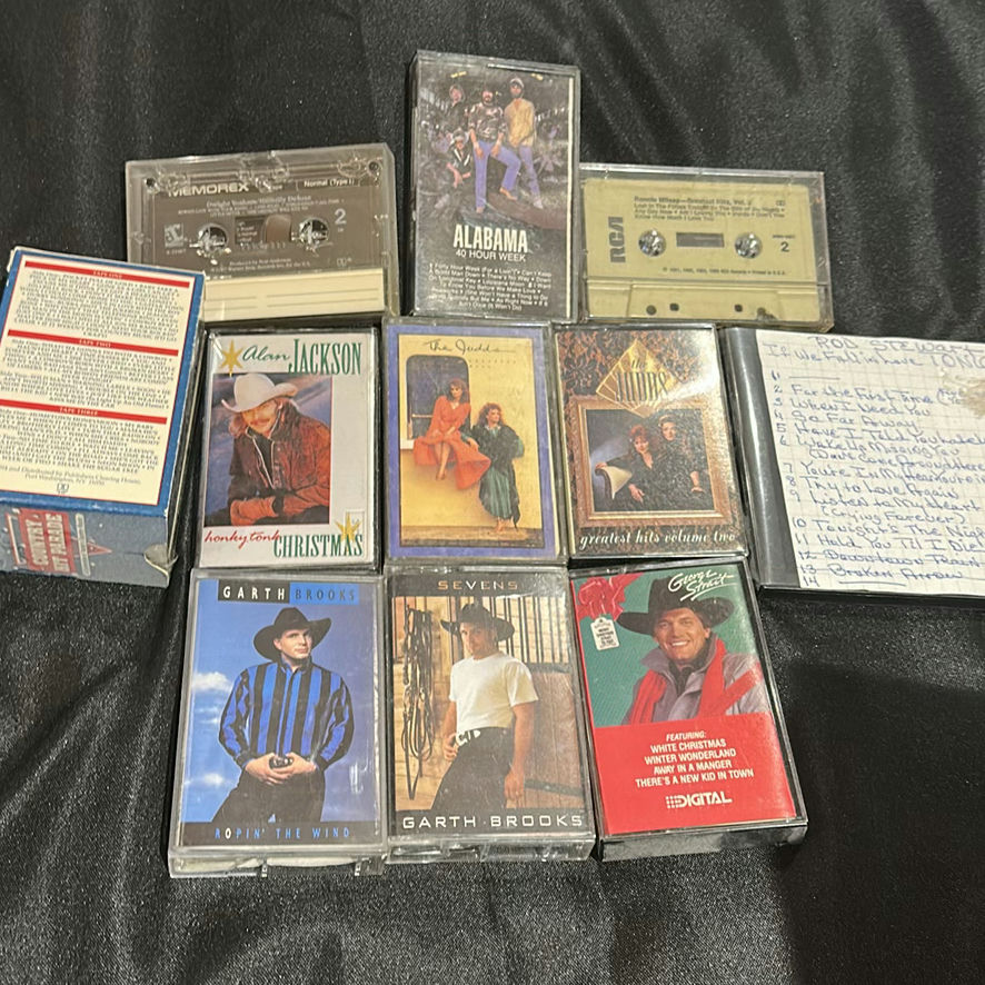 Country Music Cassette Tape Collection - image 1 of 6