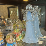 Collection of Travel Souvenir Snow Globes and Glass Angel Figurines - thumbnail 5 of 8