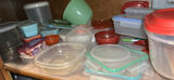 Assorted Plastic Food Storage Containers and Household Items - thumbnail 5 of 6