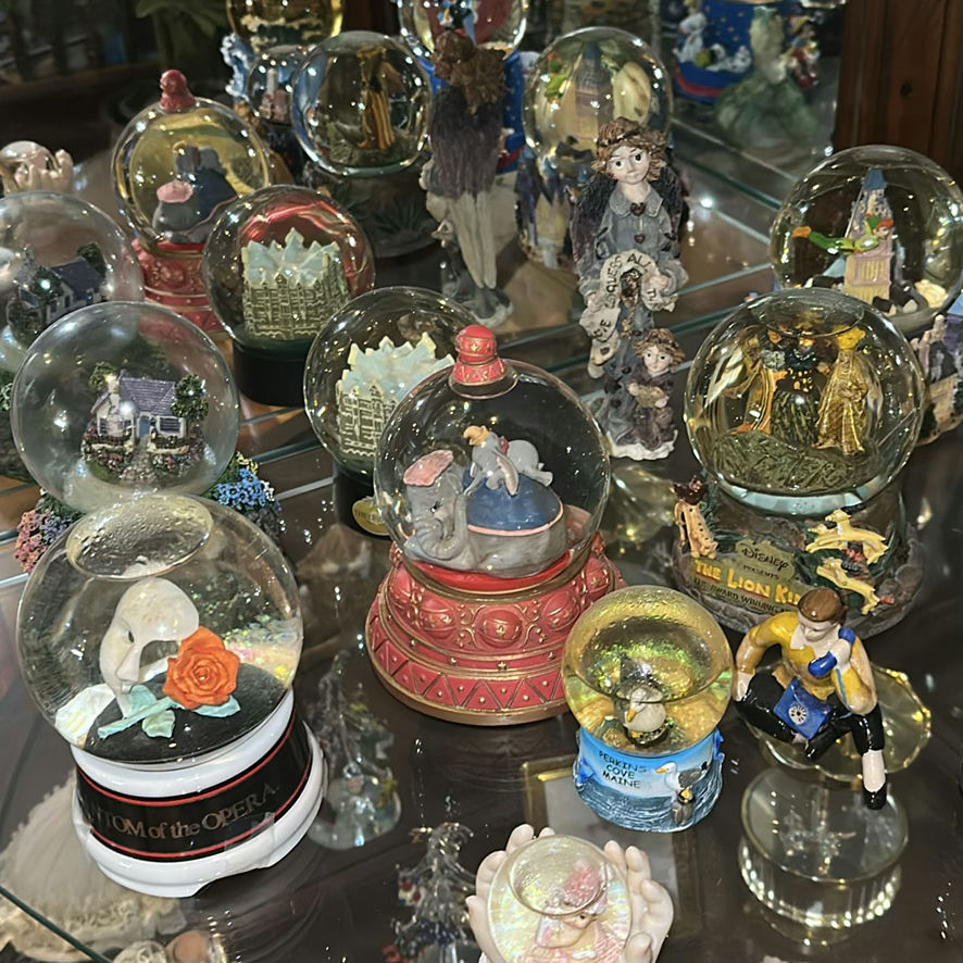 Collection of Decorative Snow Globes and Figurines - image 3 of 6