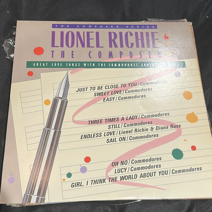 Lionel Richie and Johnny Nash Vinyl Record Albums - image 3 of 11