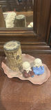 Decorative Table Lamp and Assorted Home Decor Items - thumbnail 2 of 6