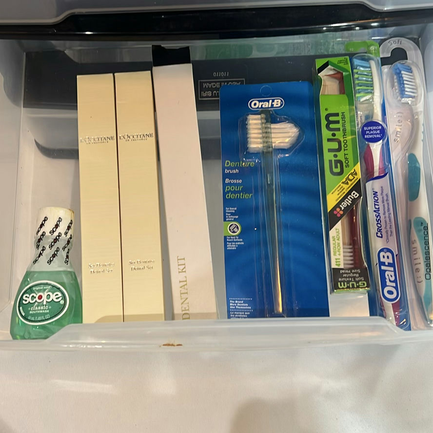 Three-Drawer Plastic Storage Organizer with Toiletry and Travel Items - image 3 of 5