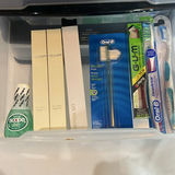 Three-Drawer Plastic Storage Organizer with Toiletry and Travel Items - thumbnail 3 of 5