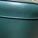 Round Green Upholstered Storage Ottoman - thumbnail 5 of 5