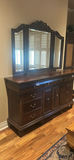 Wood Dresser with Tri-Fold Mirror - thumbnail 2 of 7