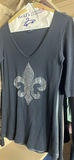 Women's Fleur-de-Lis Tops and Shirts - thumbnail 4 of 10