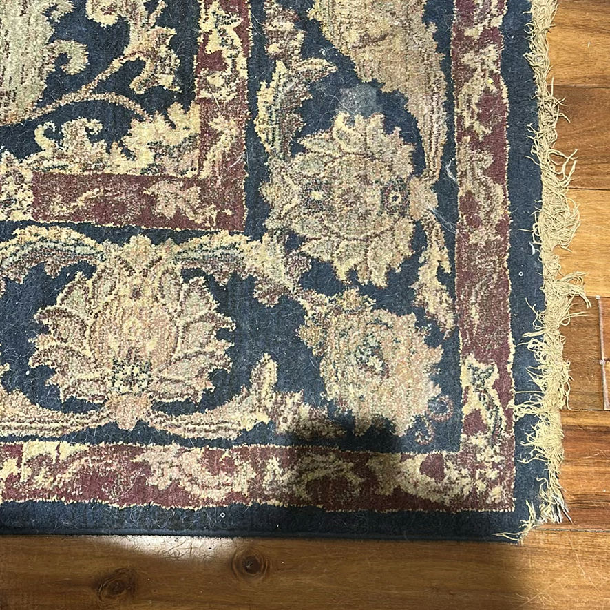 Blue and Beige Patterned Area Rug - image 2 of 5