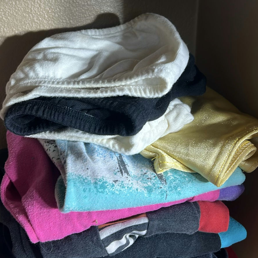 Y2K- Stack of Folded T-Shirts and Workout Wear - image 2 of 5
