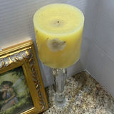 Decorative Candles, Angel Figurines, Framed Fairy Art, and Crystal Clock Set - thumbnail 7 of 7
