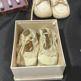 Vintage Baby Clothing, Shoes, and Child Silverware Set - thumbnail 2 of 9