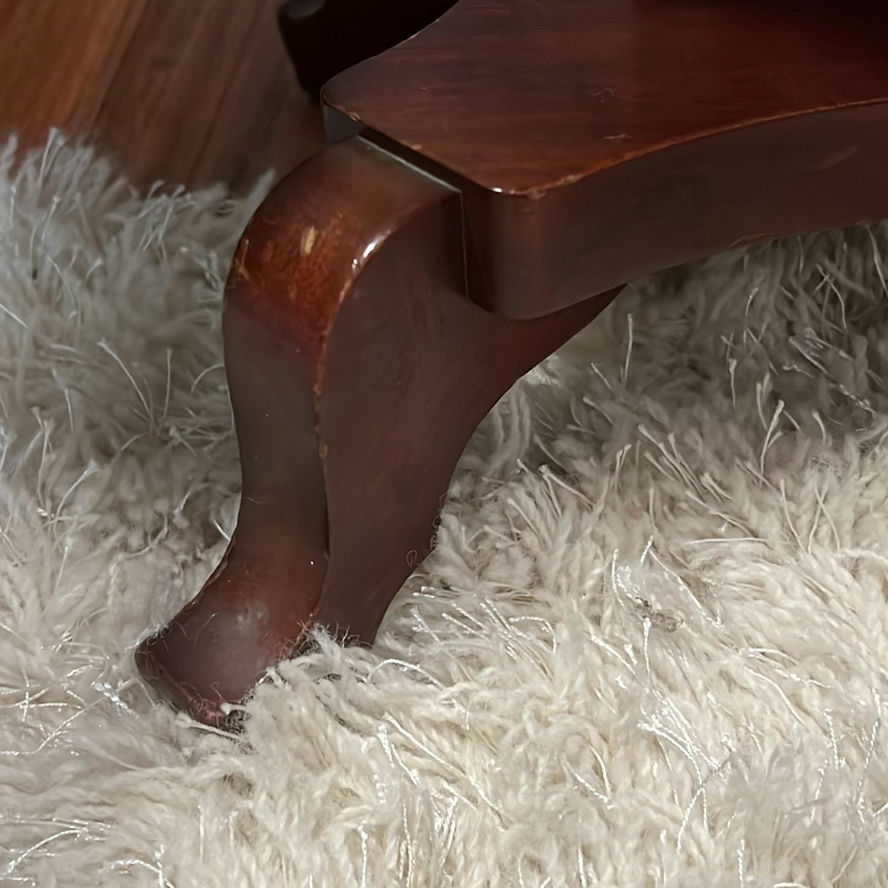 3-pieces total: Victorian Mahogany, 2 side tables and 1 round sofa table - image 2 of 11