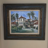 Framed Painting and Framed Wall Mirror - thumbnail 1 of 7