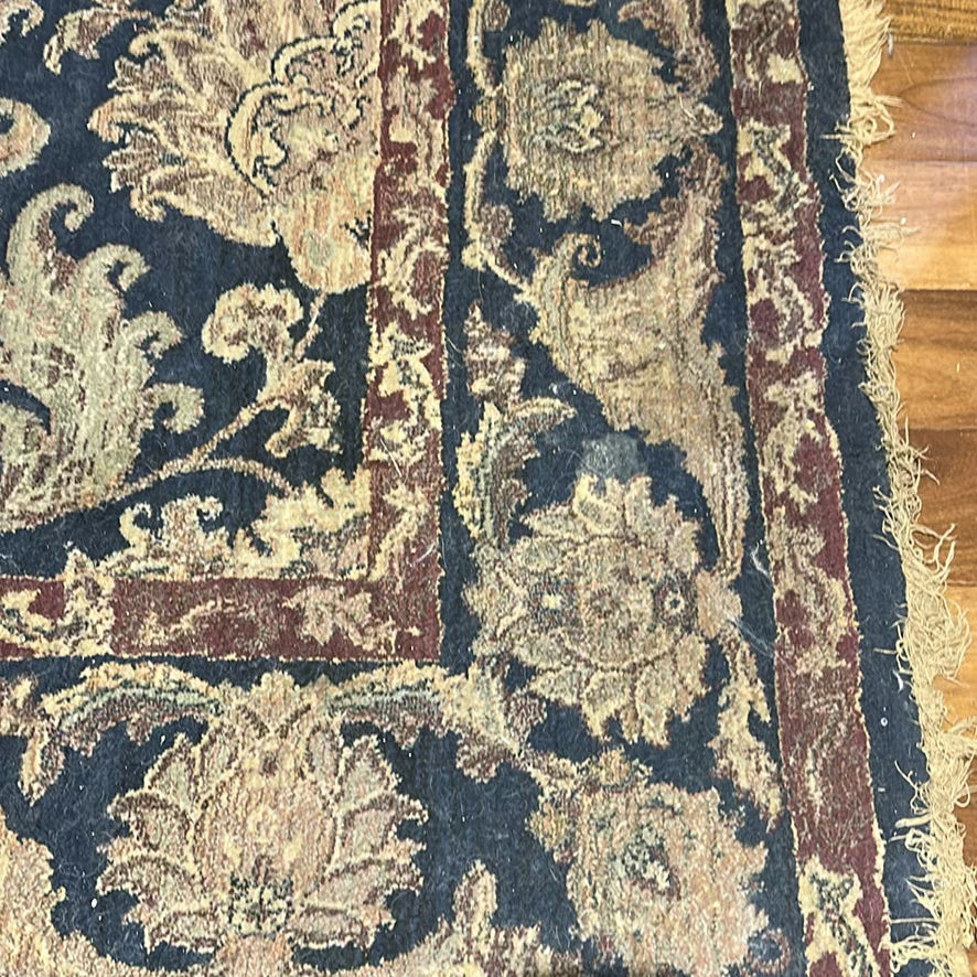 Blue and Beige Patterned Area Rug - image 3 of 5