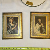 Vintage Framed Portrait Prints and Decorative Tray - thumbnail 6 of 7