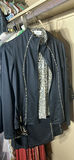 Neiman Marcus Exclusive Black Jacket and Leopard Print Top Set - thumbnail 1 of 8
