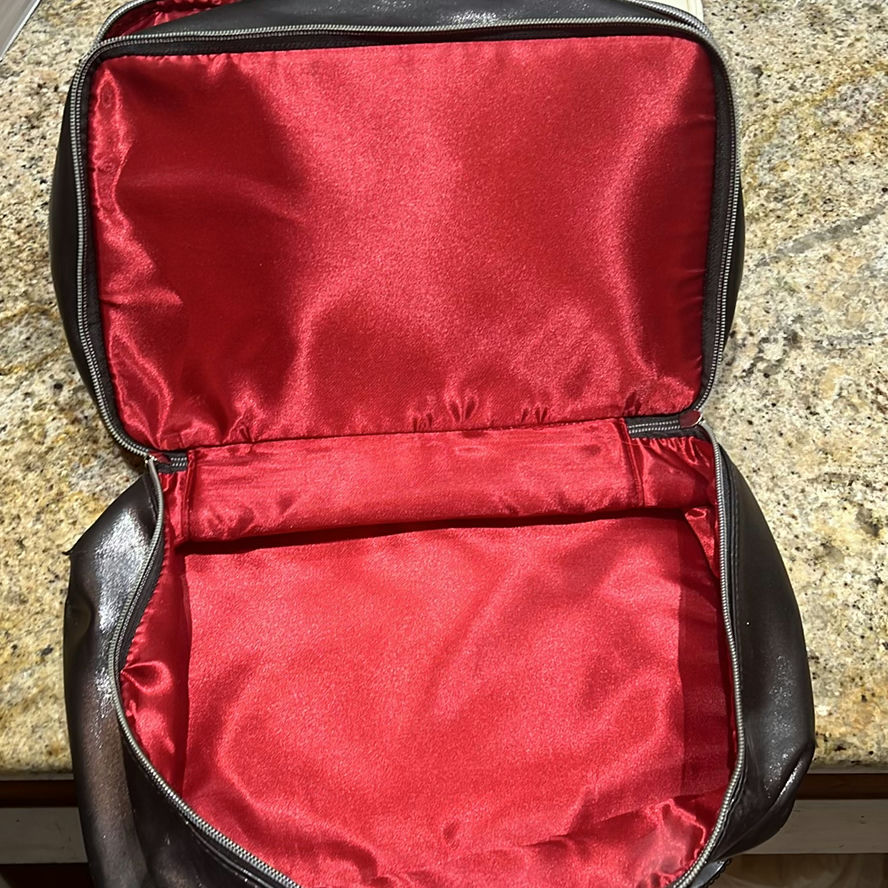 Assorted Cosmetic and Travel Bags with Fragrance Bottle - image 12 of 13