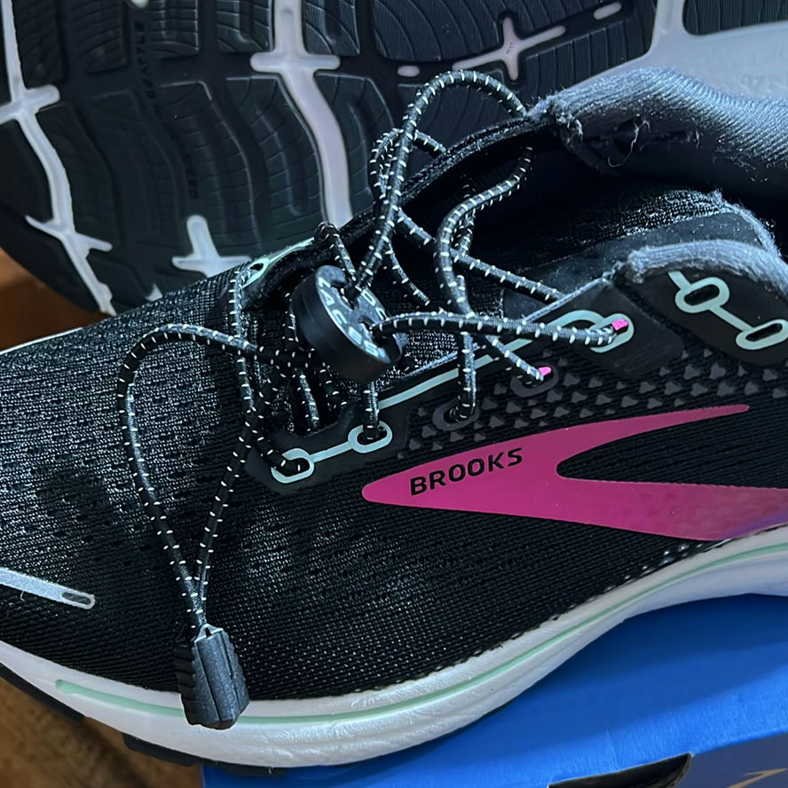 Brooks and HOKA Women's Running Shoes with Shoe Accessories - image 3 of 8