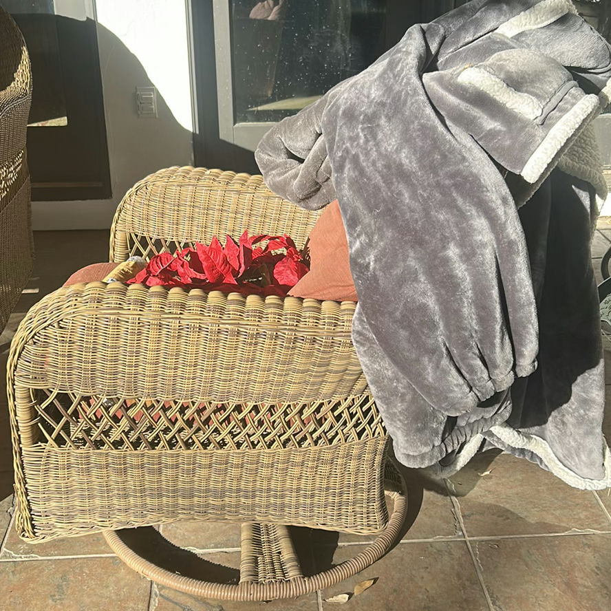 Wicker Patio Furniture Set - image 1 of 5