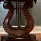 3-pieces total: Victorian Mahogany, 2 side tables and 1 round sofa table - thumbnail 3 of 11