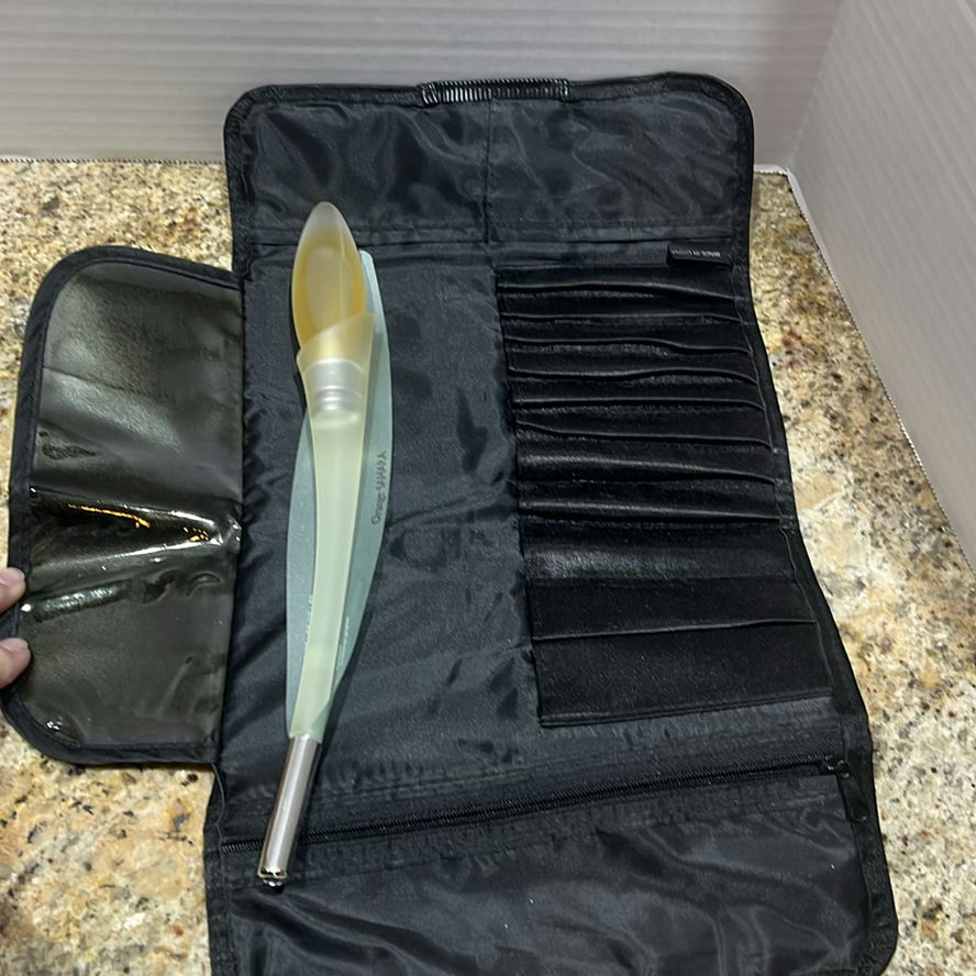 Assorted Cosmetic and Travel Bags with Fragrance Bottle - image 10 of 13