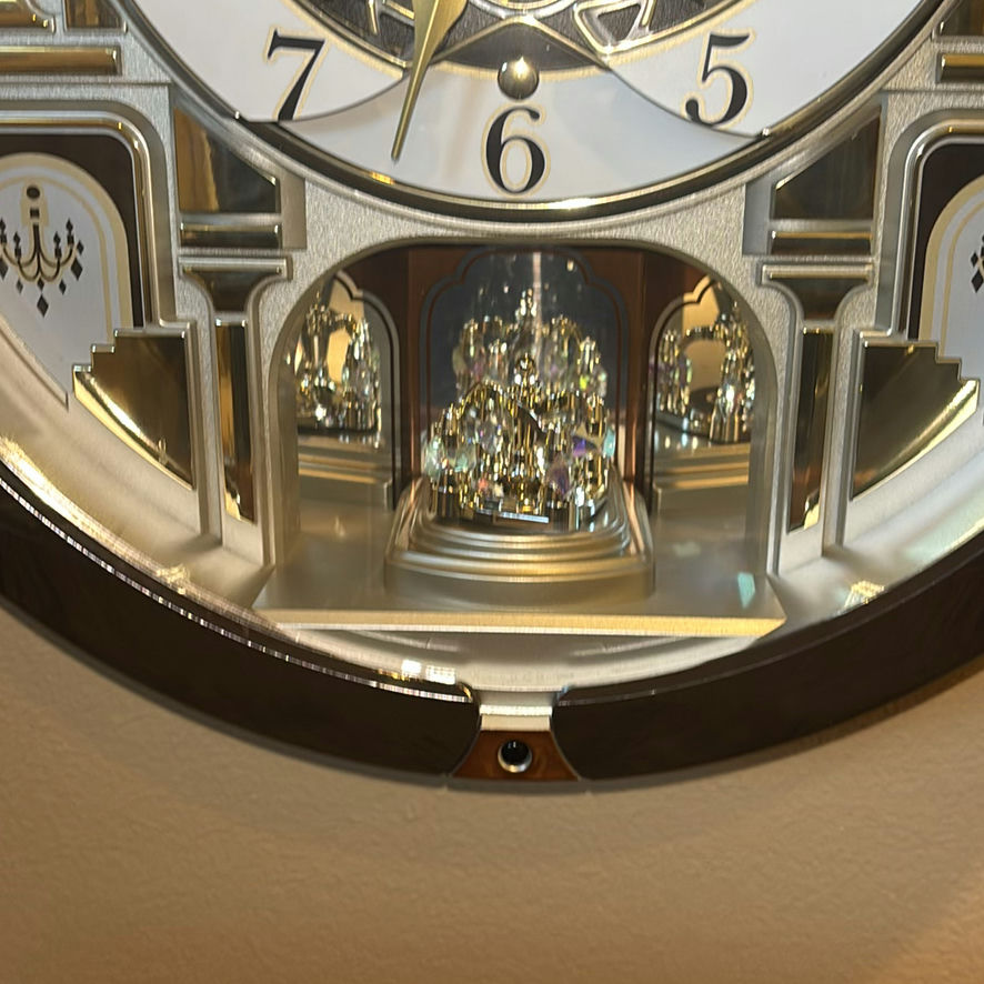 Record Player Stereo System and Seiko Wall Clock - image 7 of 12