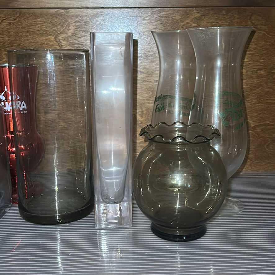 Assorted Vases, Glassware, and Modernhome Wine Accessory Set - image 10 of 11