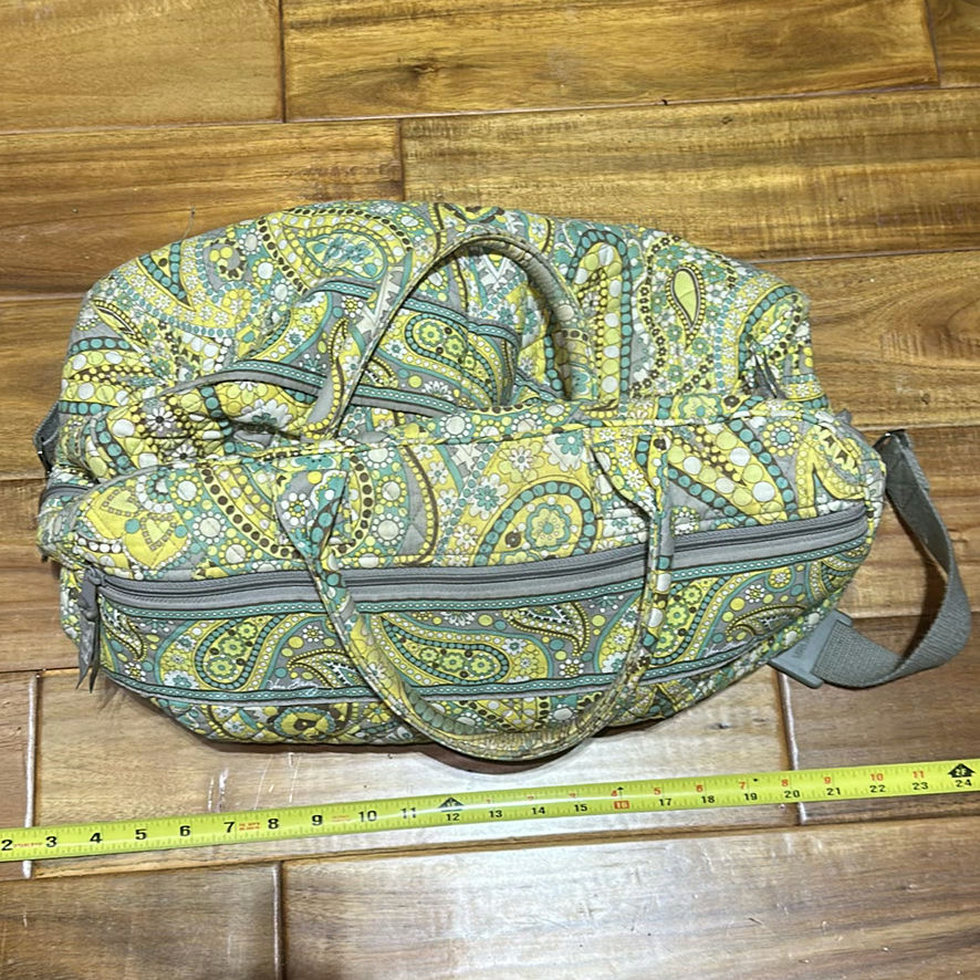 Vera Bradley Duffel Bag and Two Pairs of Sandals - image 4 of 9